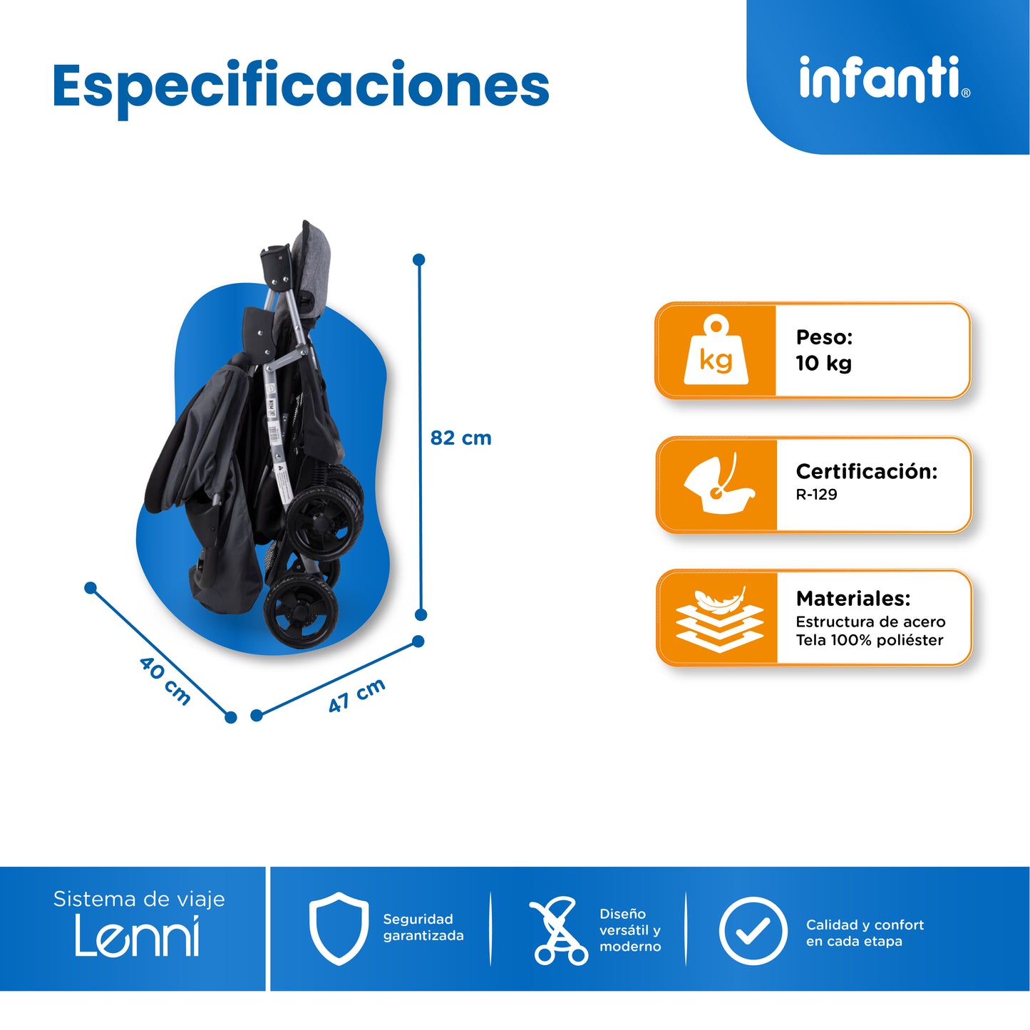 Stroller With Travel System And Tray
