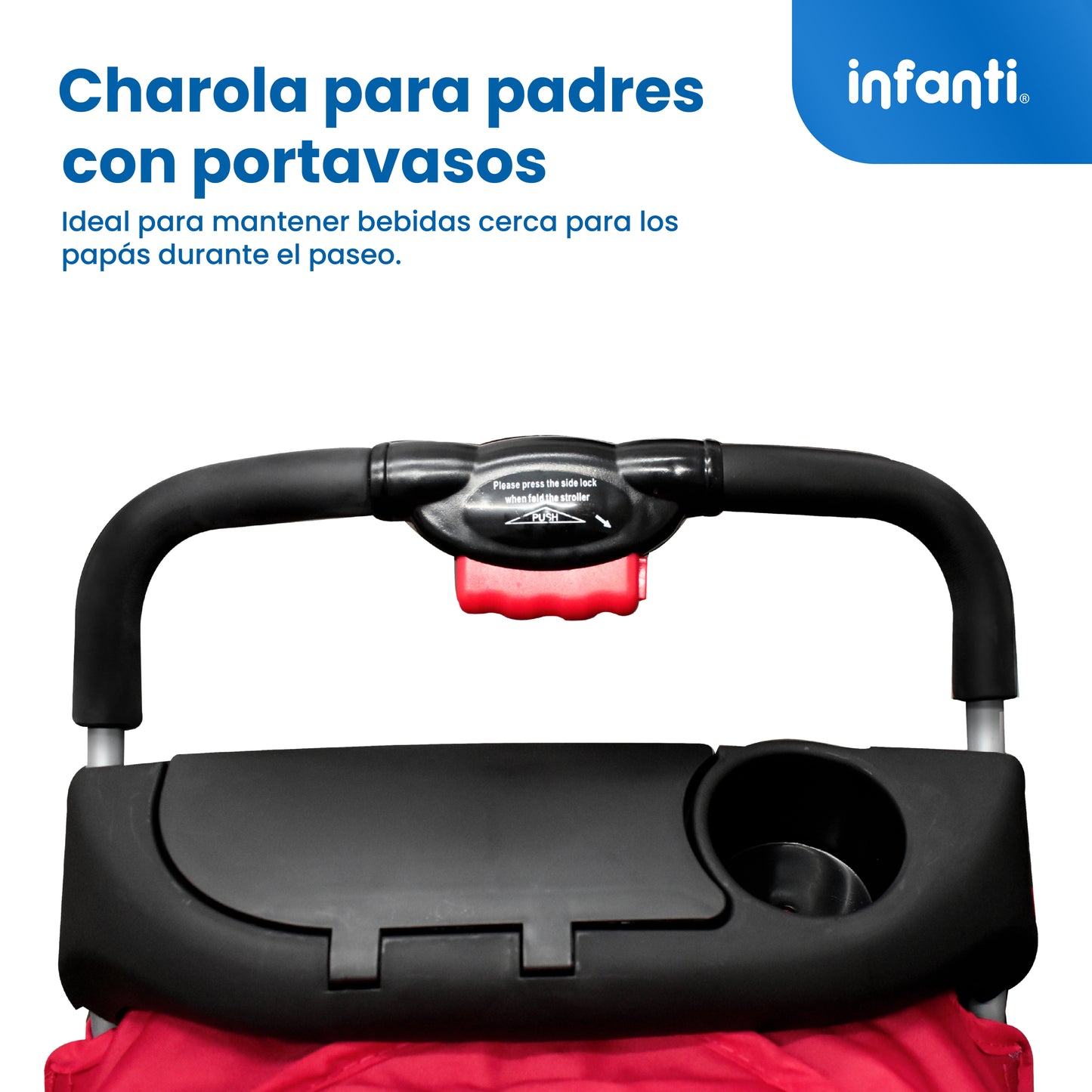 Stroller With Travel System And Tray