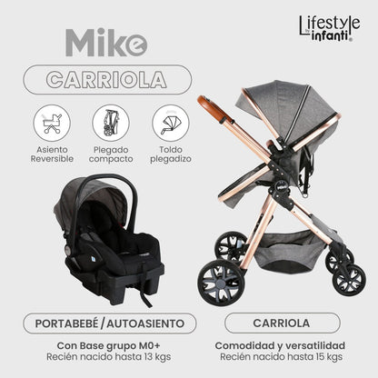 Carriola Mike Lifestyle by Infanti Travel System