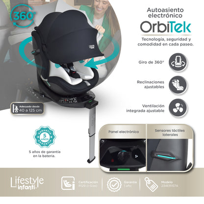 Autoasiento Electrónico Orbitek Con Giro 360