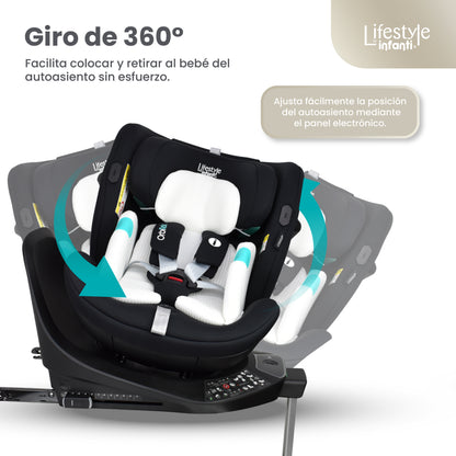 Autoasiento Electrónico Orbitek Con Giro 360