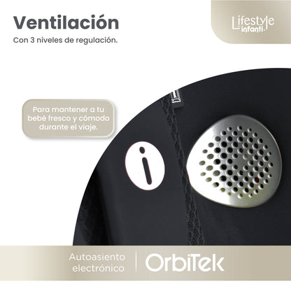 Autoasiento Electrónico Orbitek Con Giro 360