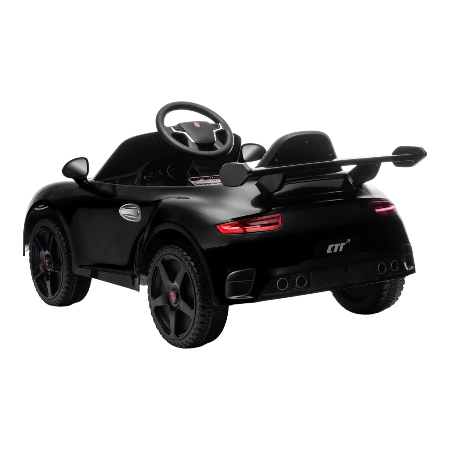 Carro Eléctrico Montable Tipo Deportivo Porsche Con Luces