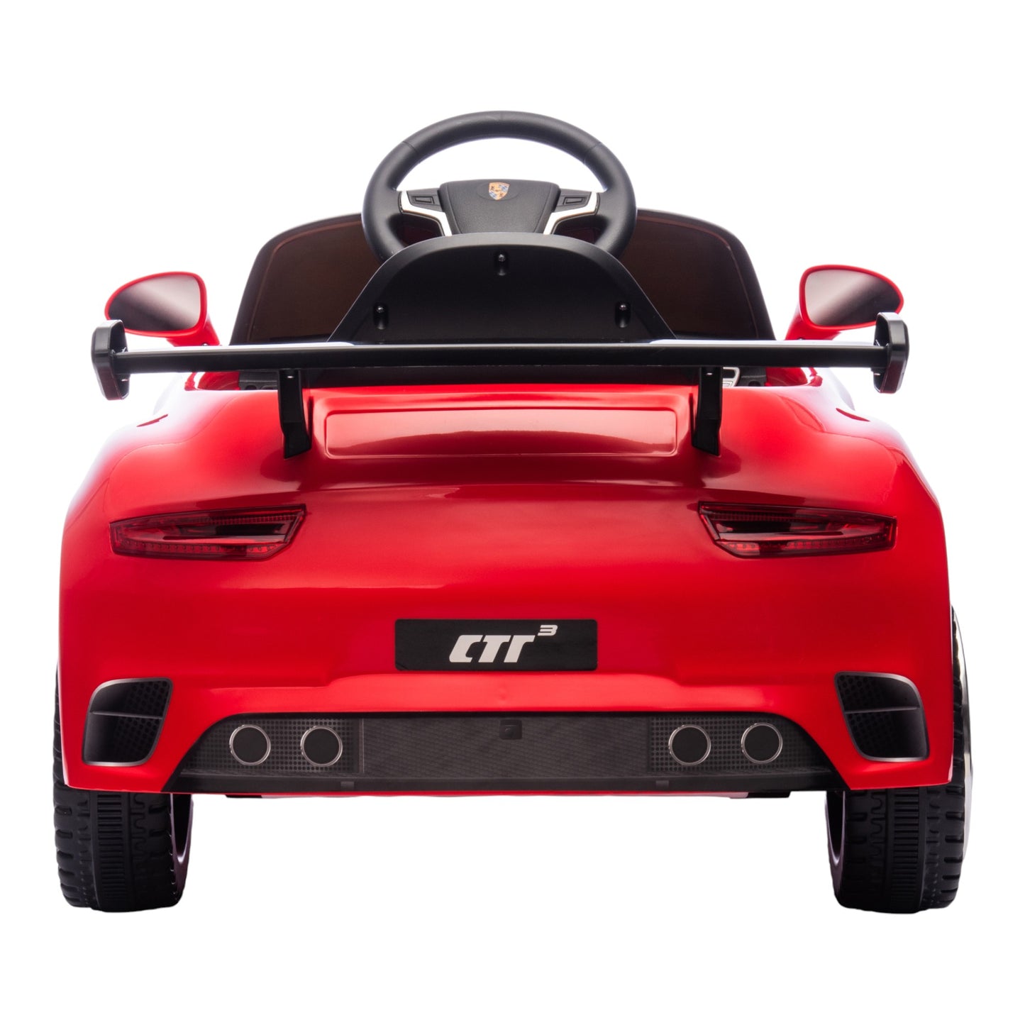 Carro Eléctrico Montable Tipo Deportivo Porsche Con Luces