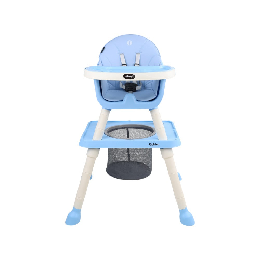 Silla Alta Infanti 6 en 1 Golden Multifuncional Con Charola Y Mesa De Actividades