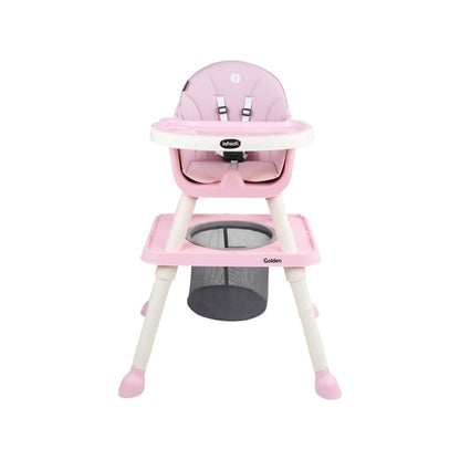 Silla Alta Infanti 6 en 1 Golden Multifuncional Con Charola Y Mesa De Actividades