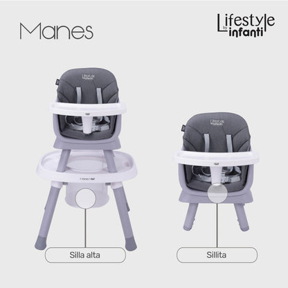 Silla Alta Manes Para Comer Lifestyle by Infanti 7 en 1
