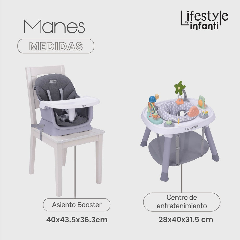 Silla Alta Manes Para Comer Lifestyle by Infanti 7 en 1