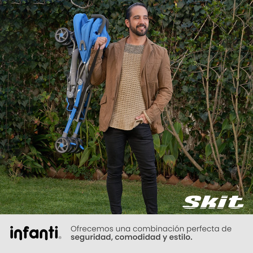 Infanti Carriola De Bastón Skit Unicornio/Dino Ligera Y Portátil