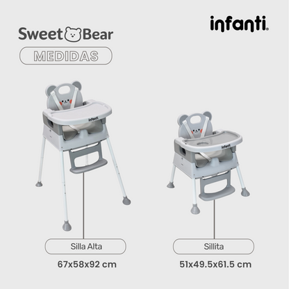 Silla 4 En 1 Arnes De 5 Puntos Ligera Práctica Y Plegable