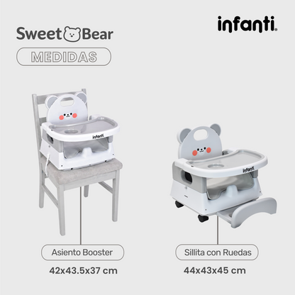 Silla 4 En 1 Arnes De 5 Puntos Ligera Práctica Y Plegable