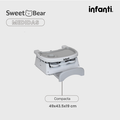 Silla 4 En 1 Arnes De 5 Puntos Ligera Práctica Y Plegable