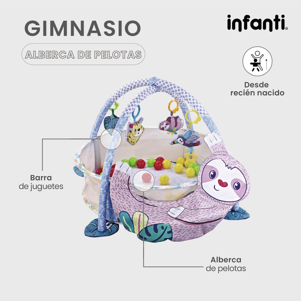 Infanti Gimnasio- Alberca De Pelotas ''Sloth''