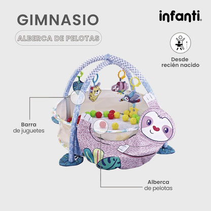 Infanti Gimnasio- Alberca De Pelotas ''Sloth''