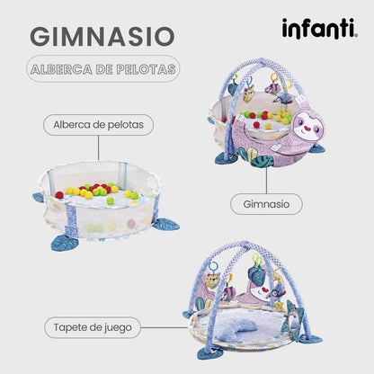 Infanti Gimnasio- Alberca De Pelotas ''Sloth''