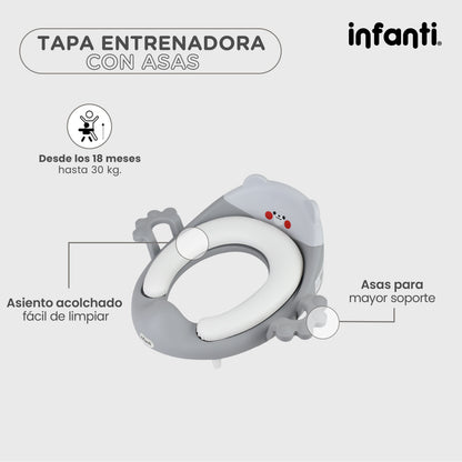 Tapa Entrenadora Para Baño Adaptable Ligera Y Práctica