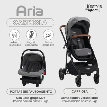 Carriola Travel System Aria Infanti Lifestyle