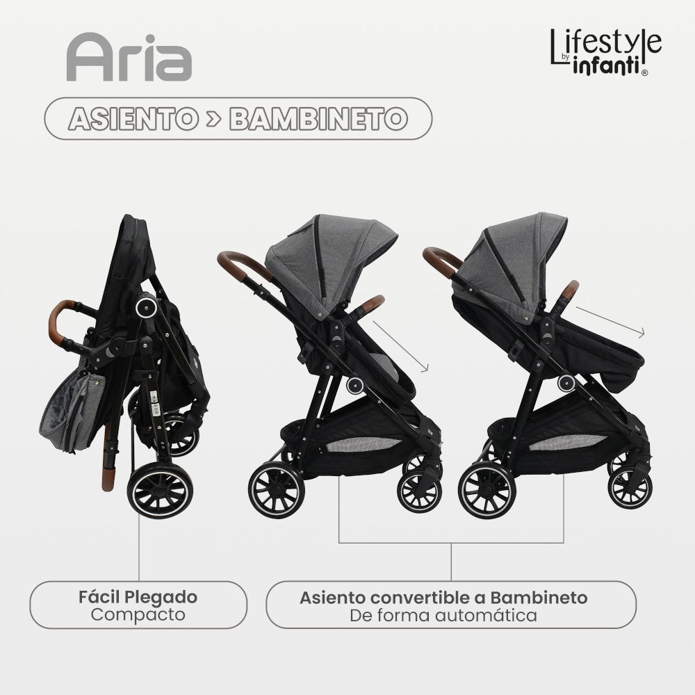 Carriola Travel System Aria Infanti Lifestyle