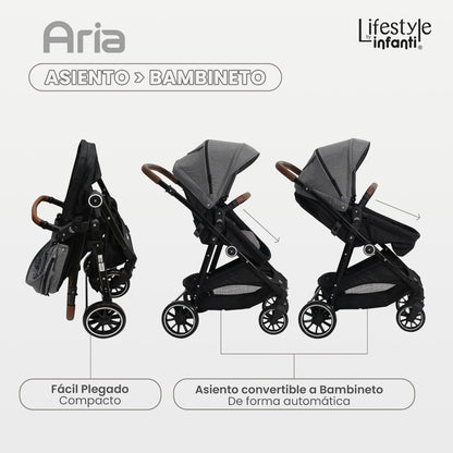 Carriola Travel System Aria Infanti Lifestyle
