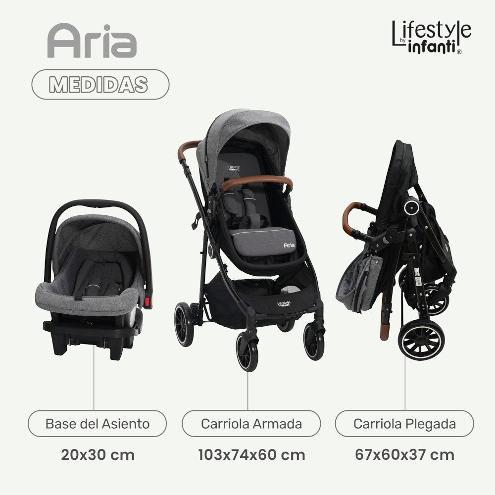 Carriola Travel System Aria Infanti Lifestyle
