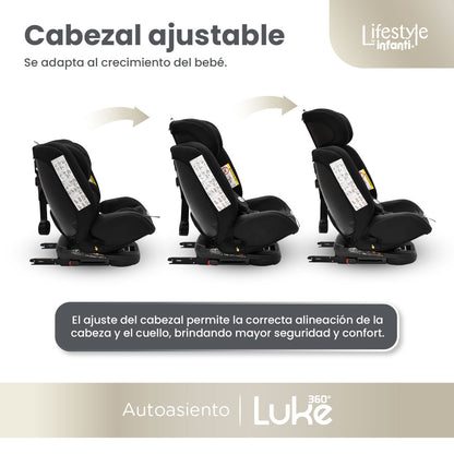 Car Seat With 360° Base Group 0, 1, 2 ISOFIX Anchorage