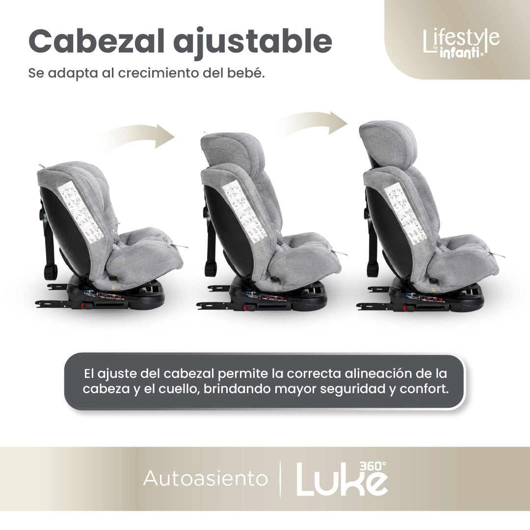 Car Seat With 360° Base Group 0, 1, 2 ISOFIX Anchorage