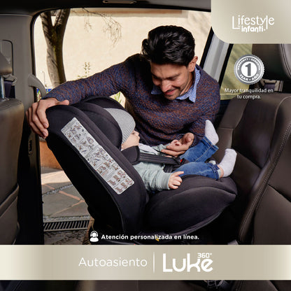 Car Seat With 360° Base Group 0, 1, 2 ISOFIX Anchorage