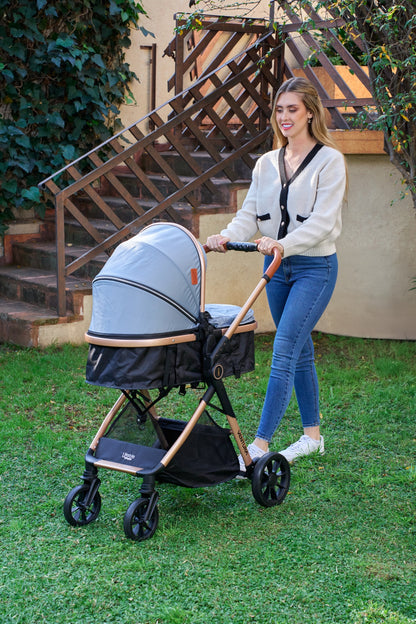 Carriola Travel System Con Base Ventura Lifestyle By Infanti Color Gris