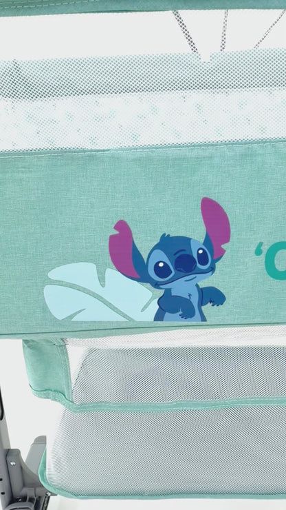 Colecho Disney Con Panel Lateral Abatible y 6 Posiciones de Altura Disney