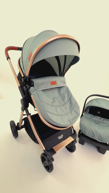 Carriola Travel System Ventura Con Bambineto y Autoasiento Grupo 0+