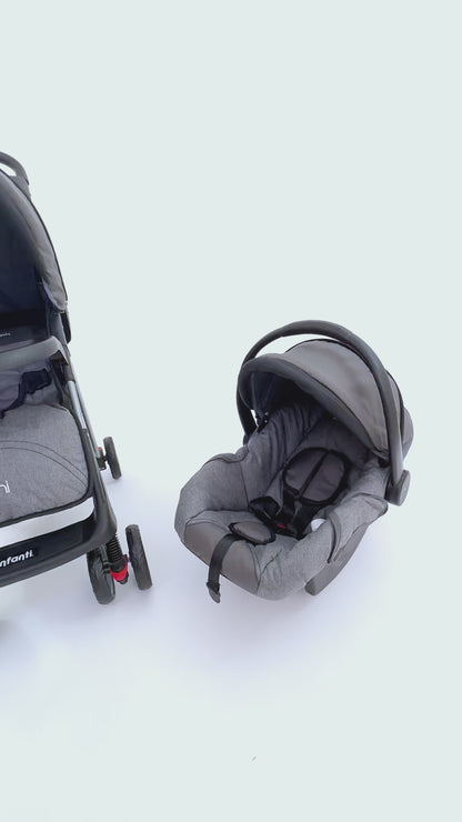 Stroller With Travel System And Tray