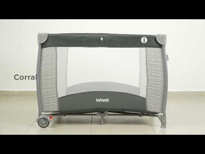 Cuna De Viaje Con Mosquitero, Organizador Y Cambiador