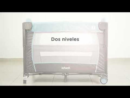 Cuna De Viaje Con Mosquitero Y Cambiador