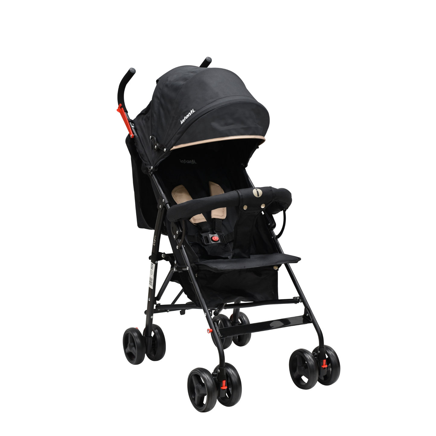 Carriola Kiam Ligera Con Plegado Compacto Arnes de Seguridad y Canastilla De Accesorios