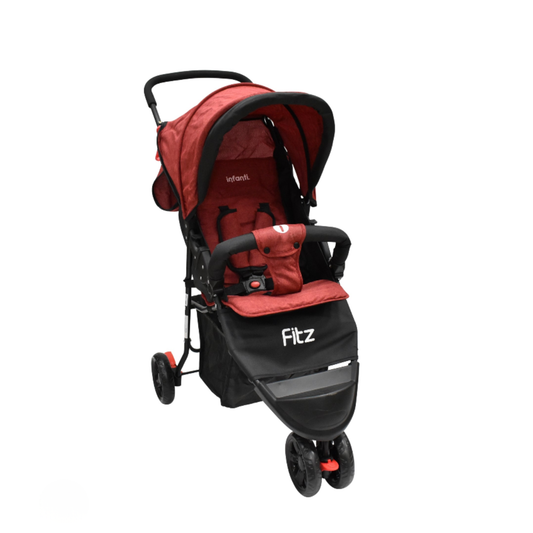 Carriola Fitz Ligera Tipo Jogger Con Toldo Ajustable y Estructura Ligera