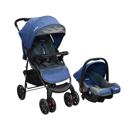 Carriola Hiro Ts Con Sistema De Viaje Multiposiciones y Sistema De Plegado A Una Mano